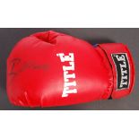 RUSSELL CROWE - CINDERELLA MAN - AUTOGRAPHED BOXING GLOVE