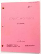 STARSKY & HUTCH - ORIGINAL PRODUCTION USED EPISODE SCRIPT