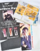 COLLECTION OF JAMES BOND ADVERTISING CARDBOARD DISPLAYS