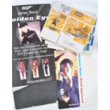 COLLECTION OF JAMES BOND ADVERTISING CARDBOARD DISPLAYS