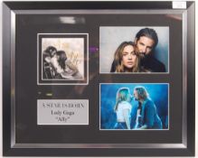 A STAR IS BORN - RARE LADY GAGA AUTOGRAPH PRESENTATION