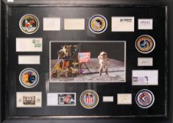 RARE NASA APOLLO MISSIONS ALL 12 MOONWALKERS AUTOG