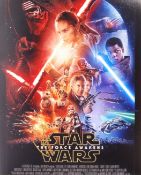 JJ ABRAMS - STAR WARS - DIRECTOR - SIGNED POSTER P