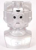 CLASSIC DOCTOR WHO CERAMIC BISCUIT BARREL CYBERMAN FIGURE