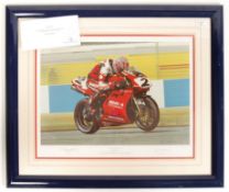 ' THE BLACKBURN BULLET ' BY R. GOLDBROUGH GMA AUTOGRAPHED PRINT