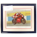 ' THE BLACKBURN BULLET ' BY R. GOLDBROUGH GMA AUTOGRAPHED PRINT