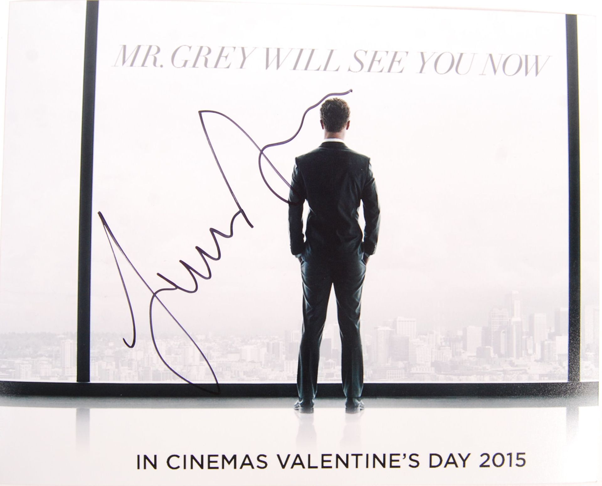 JAMIE DORNAN - FIFTY SHADES OF GREY - SIGNED 8X10"