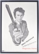 Magnum Force (1973) - US Special cinema film poster, showing Clint Eastwood as Dirty Harry, Warner