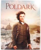 AIDAN TURNER - POLDARK - AUTOGRAPHED 11X14" PHOTOGRAPH