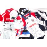 RUGBY / FOOTBALL - COLLECTION OF AUTOGRAPHED SHIRTS