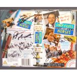 ONLY FOOLS & HORSES - CAST AUTOGRAPHED VHS COVER