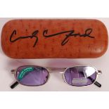 CINDY CRAWFORD PROMOTIONAL AUTOGRAPHED FOSTER GRANT SHADES