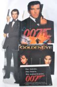 COLLECTION OF JAMES BOND CINEMA CARDBOARD CUT OUTS