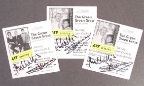 ONLY FOOLS & HORSES - THE GREEN GREEN GRASS - AUTOGRAPHS