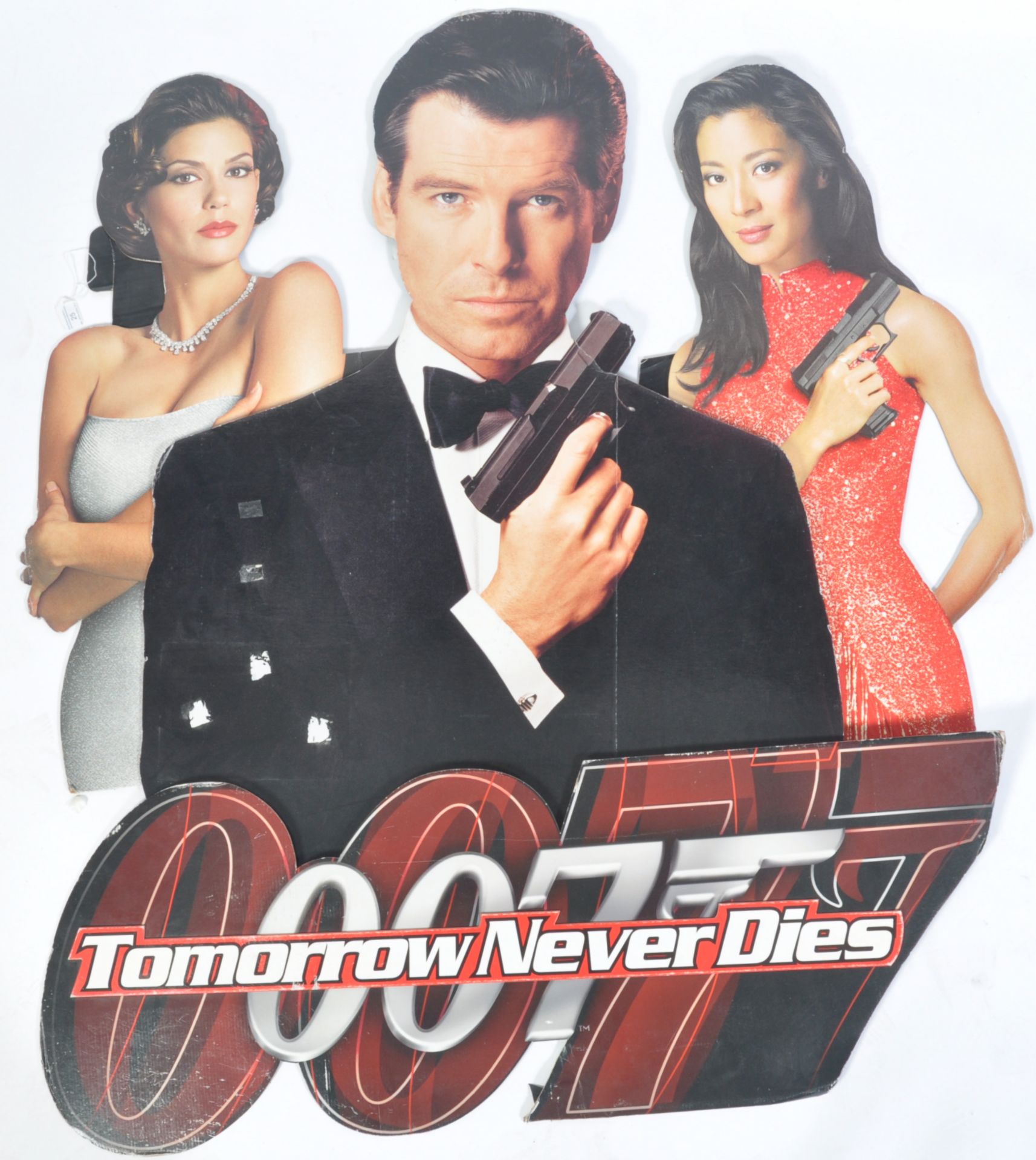 JAMES BOND TOMORROW NEVER DIES CARDBOARD CUT OUT POSTER