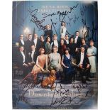 DOWNTON ABBEY THE MOVIE - FULL CAST AUTOGRAPHED PO