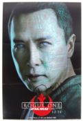 STAR WARS ROGUE ONE - DONNIE YEN - AUTOGRAPHED 8X1