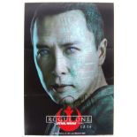 STAR WARS ROGUE ONE - DONNIE YEN - AUTOGRAPHED 8X1