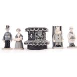 COLLECTION OF ROBERT HARROP CAMBERWICK GREEN MONOCHROME FIGURES