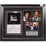 THE GODFATHER - INCREDIBLE CAST AUTOGRAPHED POSTER