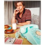 BRAD PITT - ONCE UPON A TIME IN HOLLYWOOD - SIGNED 8X10" PHOTO