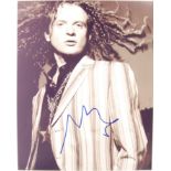 MICK HUCKNALL - SIMPLY RED - AUTOGRAPHED 8X10" PHOTO