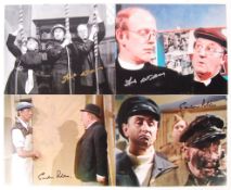 DADS ARMY - SELECTION OF SIGNED / AUTOGRAPHED PHOTOS