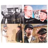 DADS ARMY - SELECTION OF SIGNED / AUTOGRAPHED PHOTOS