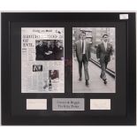 THE KRAY TWINS - RON & REG KRAY - RARE AUTOGRAPH S