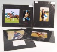 HORSE RACING / EQUESTRIAN - COLLECTION OF AUTOGRAPHS