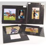 HORSE RACING / EQUESTRIAN - COLLECTION OF AUTOGRAPHS