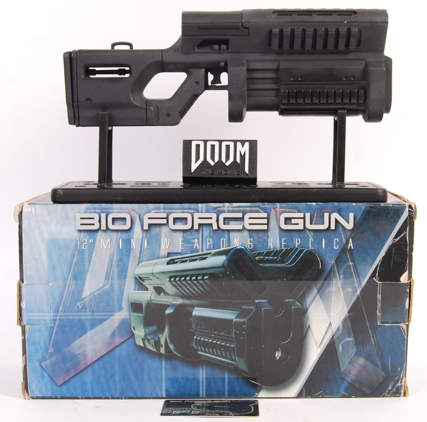 UNIVERSAL STUDIOS 12" MINI WEAPON REPLICA DOOM BIO FORCE GUN