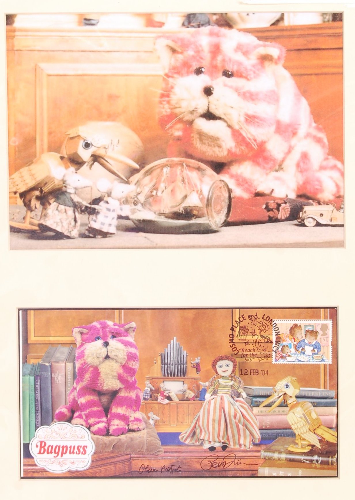 BAGPUSS - PETER FIRMIN & OLIVER POSTGATE - AUTOGRAPHS