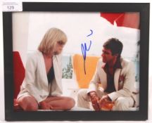 AL PACINO - SCARFACE - AUTOGRAPHED 8X10" COLOUR PHOTOGRAPH