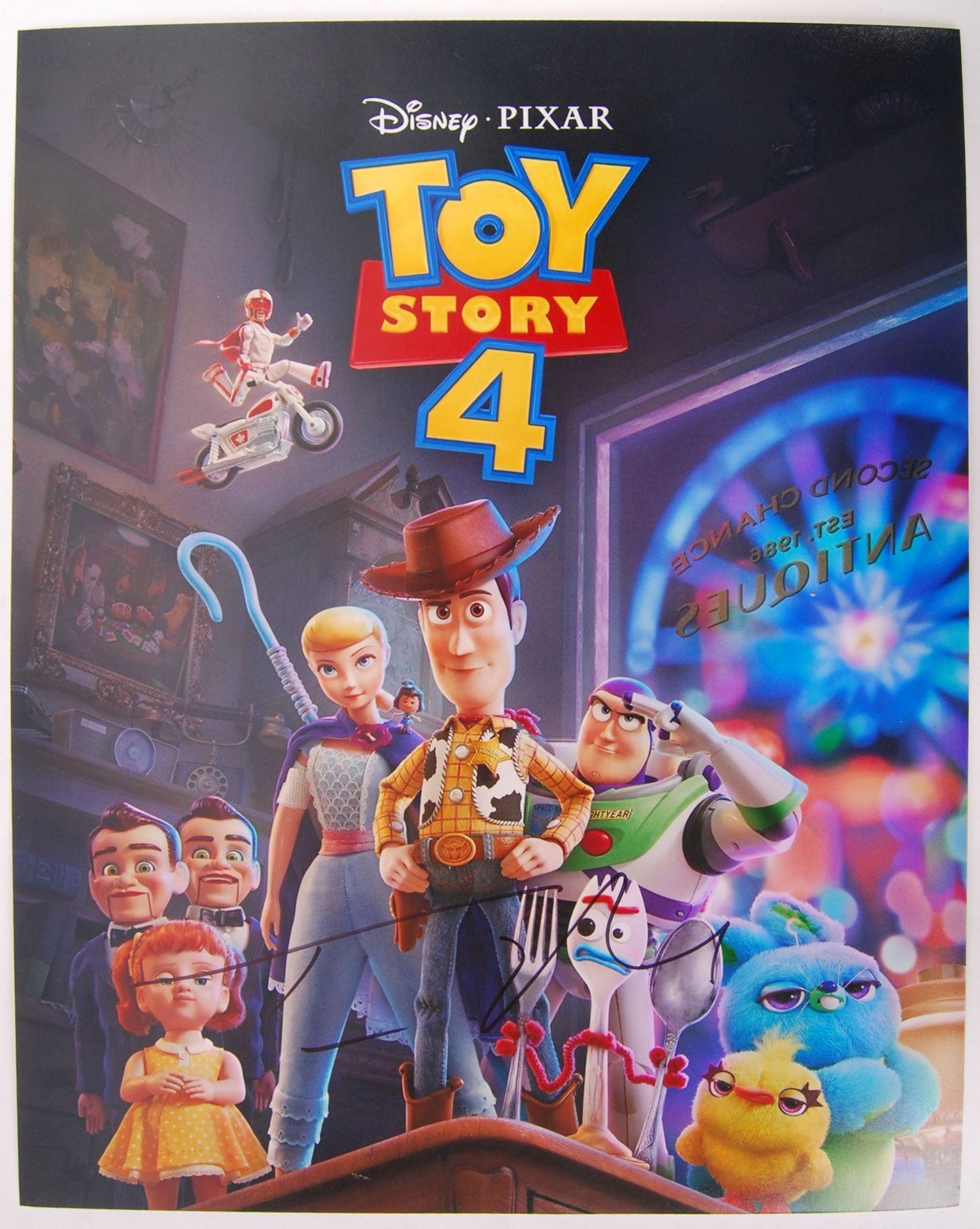 TOM HANKS - TOY STORY 4 - 14X11" MOVIE POSTER - IN