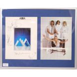 RARE ABBA 1979 EUROPEAN TOUR FULLY AUTOGRAPHED PROGRAMME