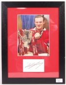 WAYNE ROONEY - ENGLAND FOOTBALLER - AUTOGRAPH