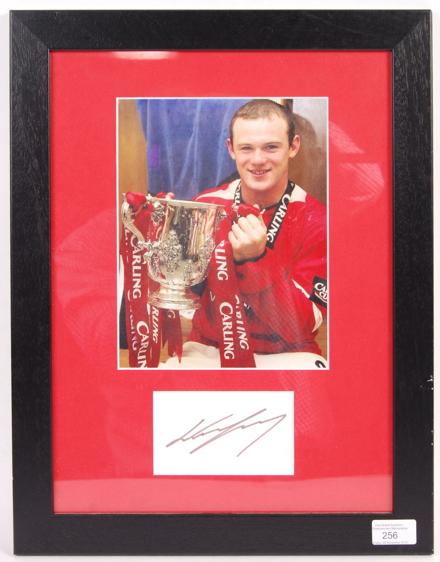 WAYNE ROONEY - ENGLAND FOOTBALLER - AUTOGRAPH