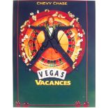 CHEVY CHASE - VEGAS VACATION - SIGNED 8X10" COLOUR