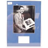 RARE VINTAGE WALT DISNEY AUTOGRAPHED ALBUM PAGE