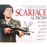 AL PACINO - SCARFACE - SIGNED 8X10" COLOUR PHOTOGRAPH
