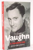 ROBERT VAUGHN - MAN FROM UNCLE - AUTOGRAPHED BOOK