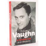 ROBERT VAUGHN - MAN FROM UNCLE - AUTOGRAPHED BOOK