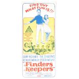 RARE ORIGINAL 1960'S AUSTRALIAN DAYBILL FINDERS KEEPERS