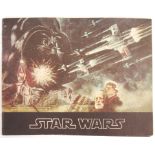 RARE ORIGINAL 1977 STAR WARS UK CINEMA RELEASE BROCHURE