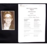 ONLY FOOLS & HORSES - ROGER LLOYD PACK'S 'HEROES & VILLAINS' SCRIPT