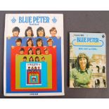 BLUE PETER - VALERIE SINGLETON - AUTOGRAPHED ANNUALS