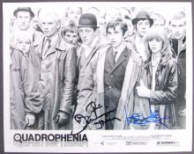 QUADROPHENIA - ORIGINAL DUAL AUTOGRAPHED PHOTO