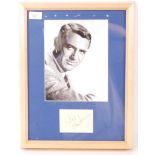 CARY GRANT - BRISTOL BORN ACTOR AUTOGRAPH PRESENTATION