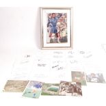 COLLECTION OF ASSORTED FOOTBALL AUTOGRAPHS